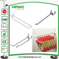 Dispositivo elétrico pegboard enforcamento Display ganchos Shopfttings loja